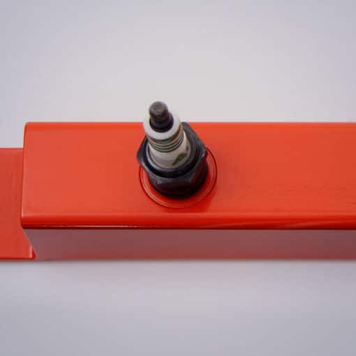 Chevy Orange Spark Plug Coat Rack