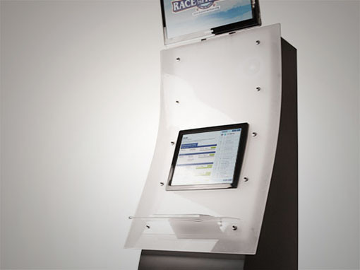 Touchscreen Trade Show Kiosk