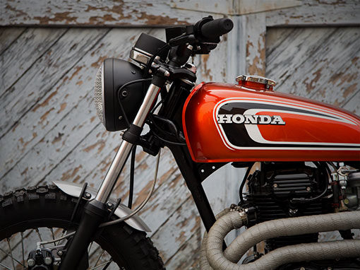 City Scrambler: Honda CB125 by Slipstream Creations – BikeBound