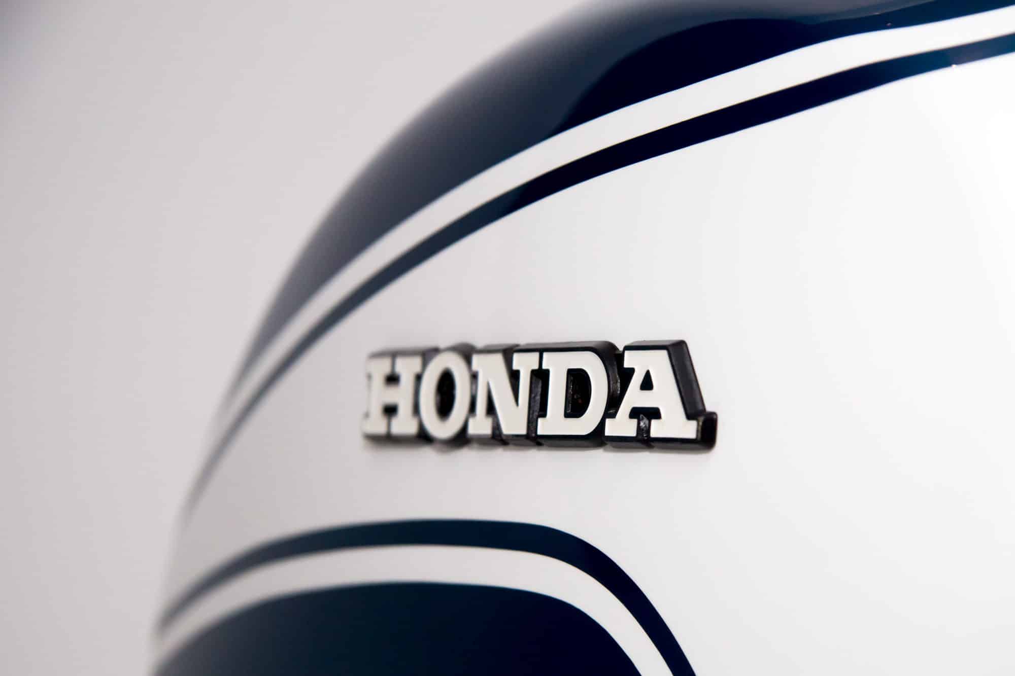 Honda CL125 Tank Badge Detail