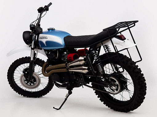 1973 Honda CB125 City Scrambler - Slipstream Creations