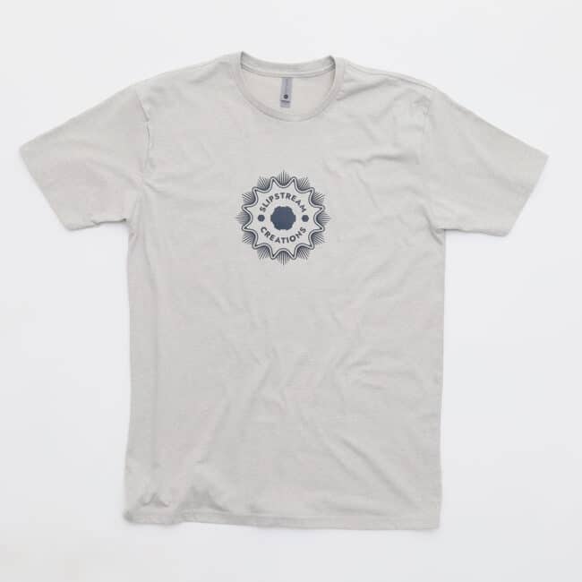 Slipstream Creations Sprocket T-Shirt - Silk w/ Blue