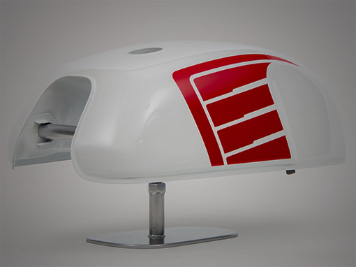 Honda CX500 Custom Paint – “Grandfather’s Axe” by Brick House Builds