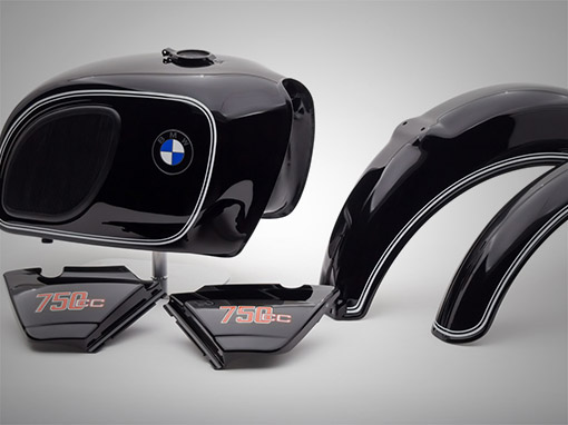 BMW R75/6 Paint Restoration