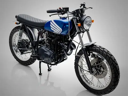 1975 Honda CL360 Scrambler Reborn